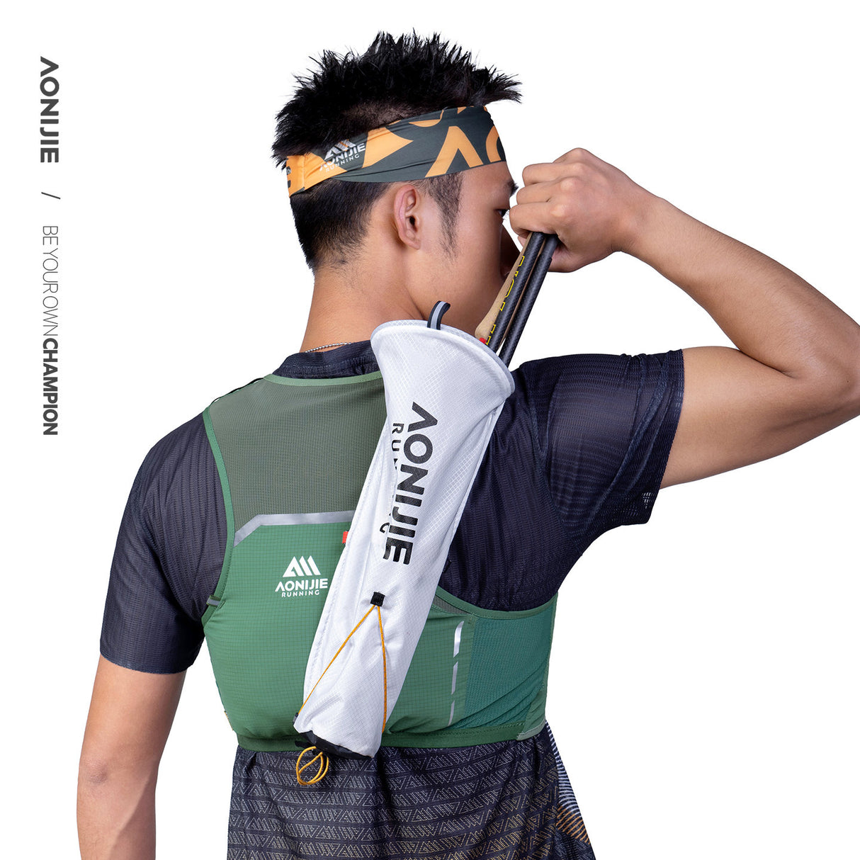 Chaleco AONIJIE Mont Blanc 4L - verde