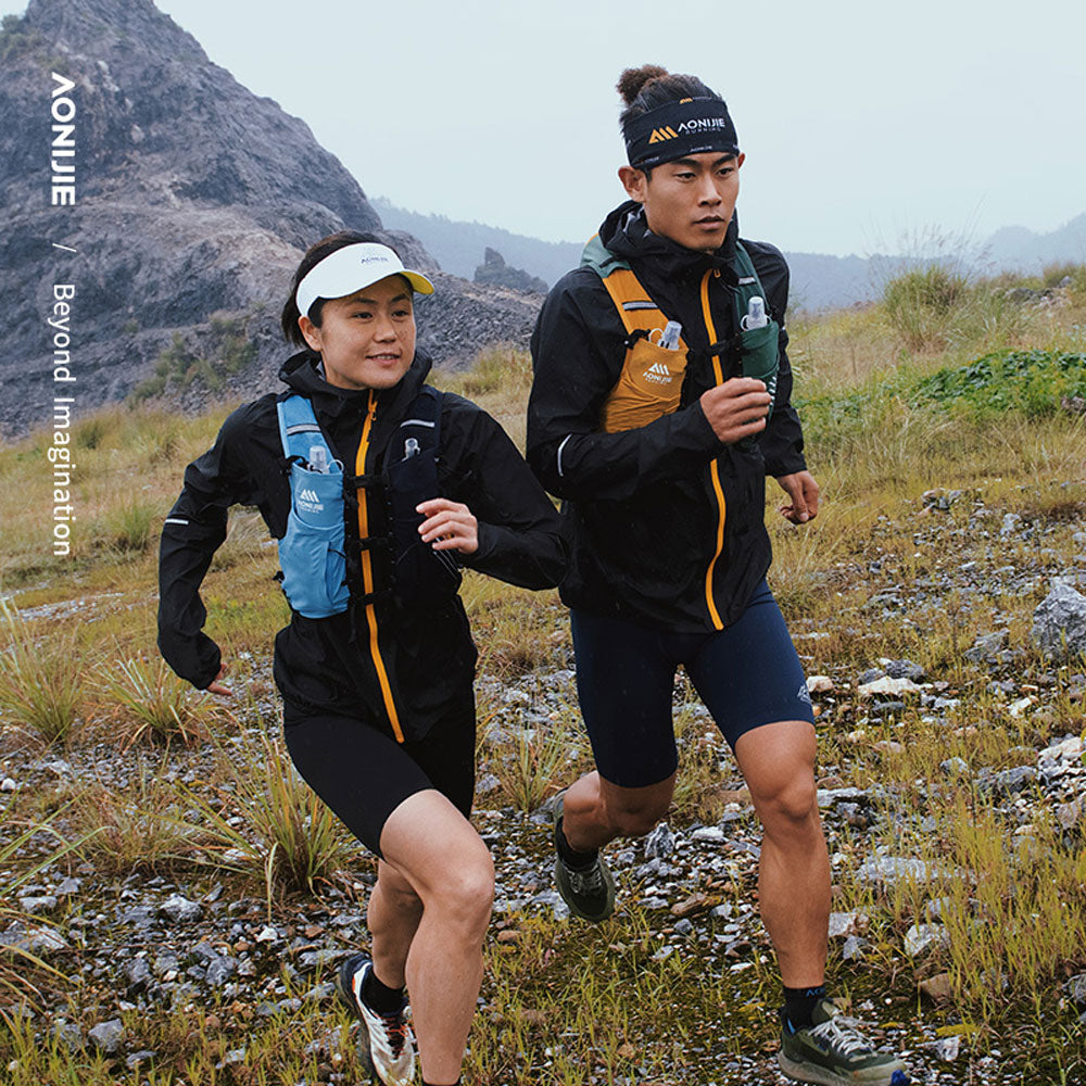 Chaleco AONIJIE PRO 10L - celeste