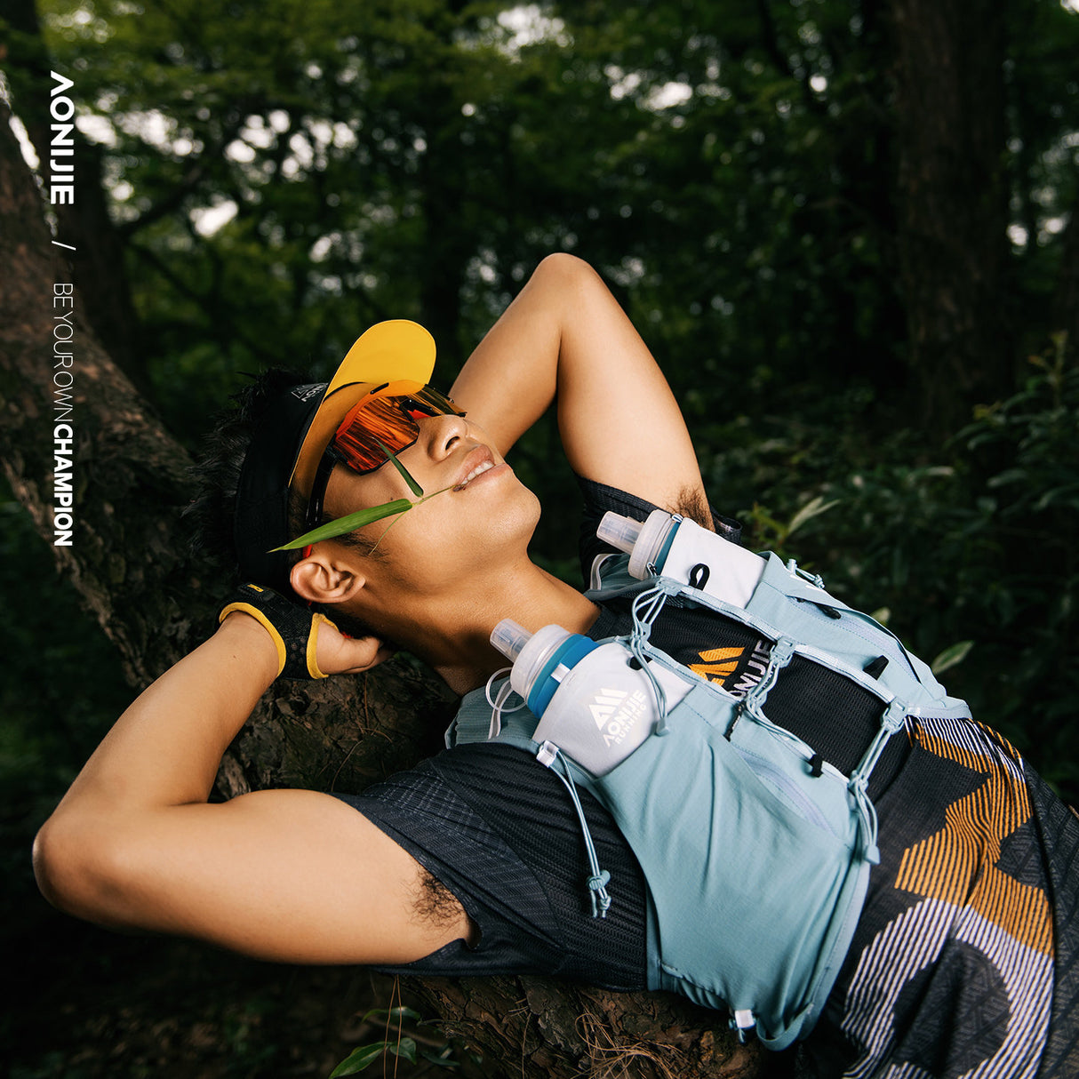 Chaleco AONIJIE PRO 10L - petróleo