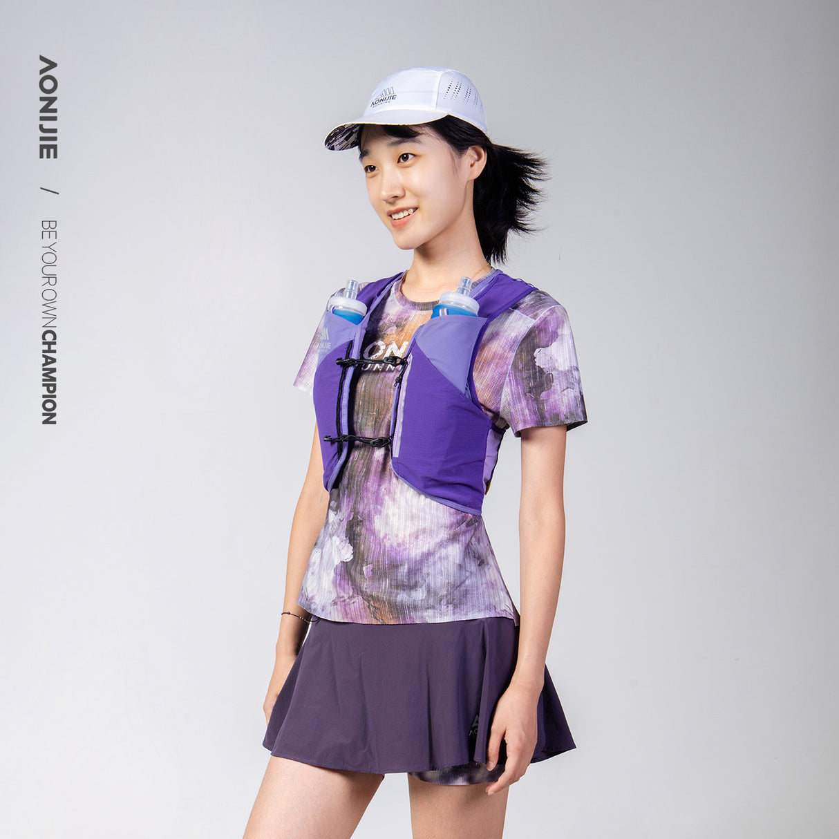 Chaleco AONIJIE Mont Blanc 4L - violeta