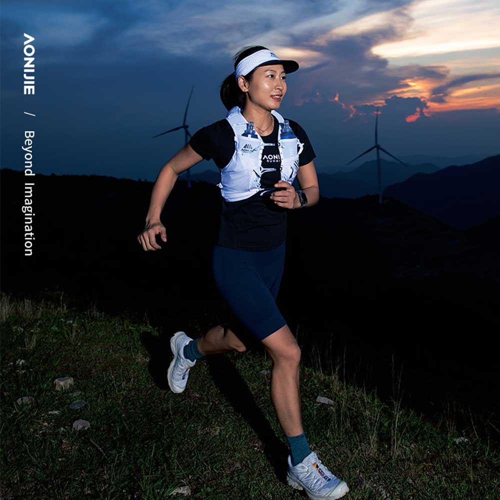 Chaleco AONIJIE PRO 10L - blanco