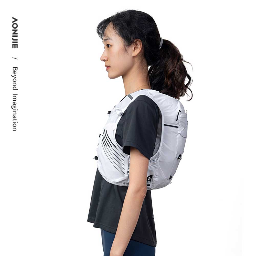 Chaleco AONIJIE PRO 10L - blanco