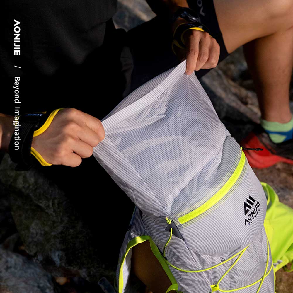 Chaleco AONIJIE PRO 15L - amarillo