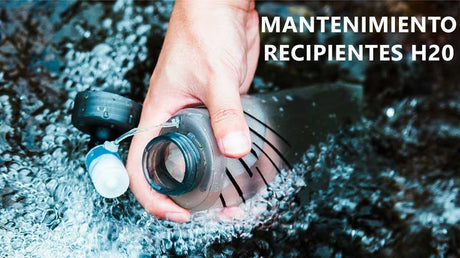 Recomendación antes de utilizar y mantenimiento recipientes H2O