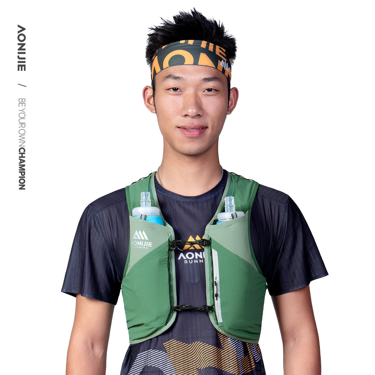 Chaleco AONIJIE Mont Blanc 4L - verde