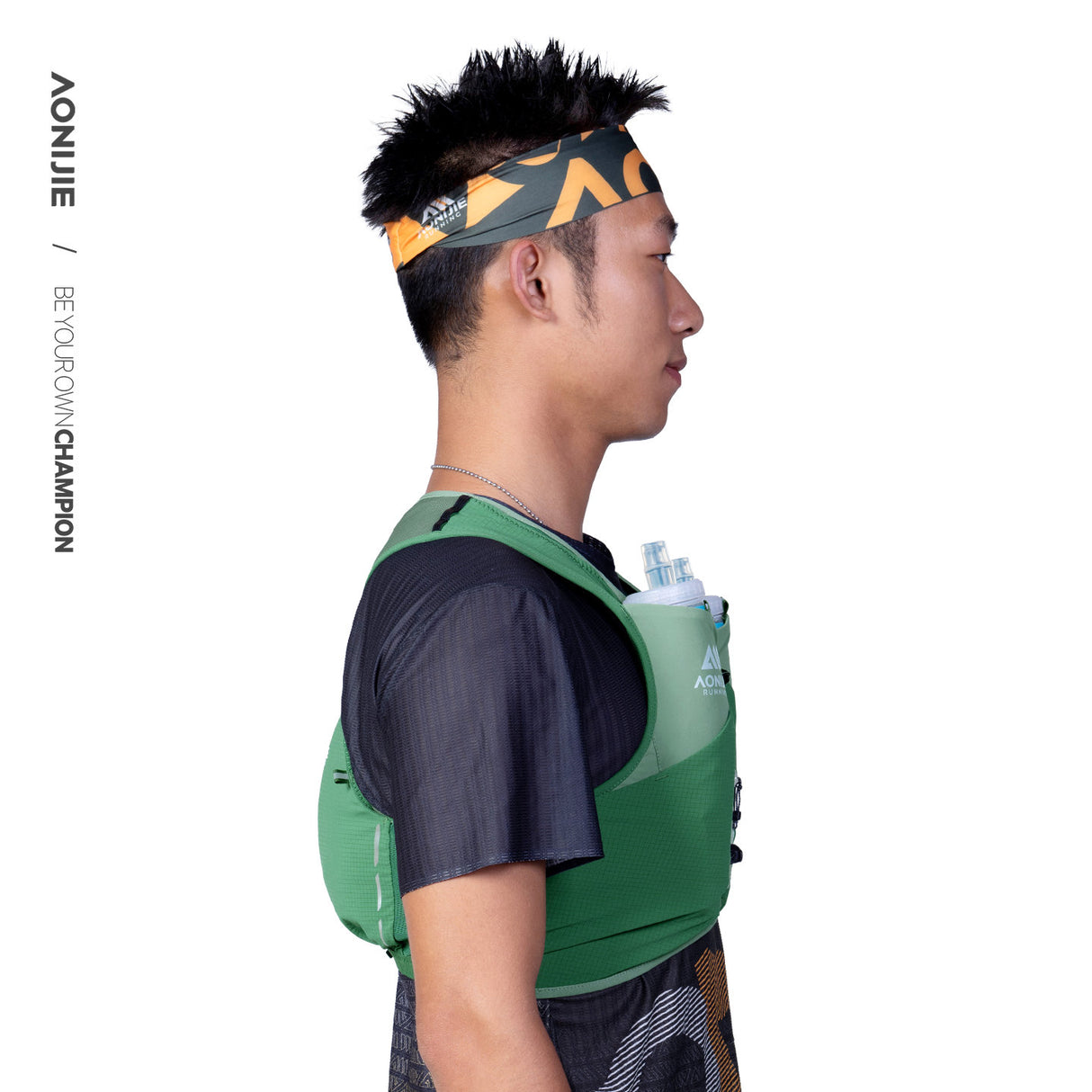 Chaleco AONIJIE Mont Blanc 4L - verde