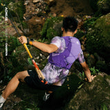 Chaleco AONIJIE Mont Blanc 12L - violeta