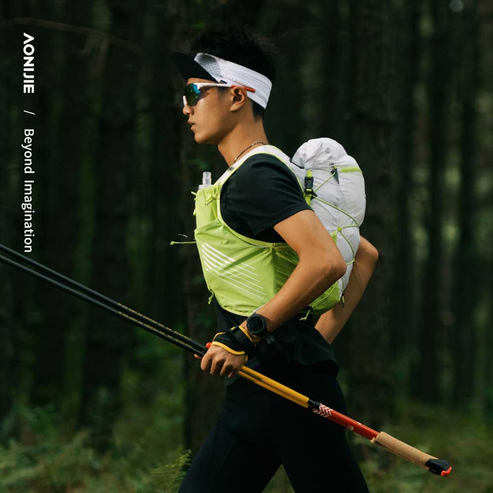 Chaleco AONIJIE PRO 15L - amarillo