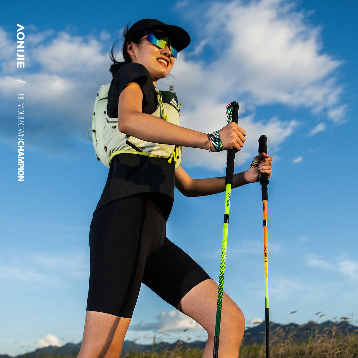 Bastón AONIJIE Ultra Carbon 105cm