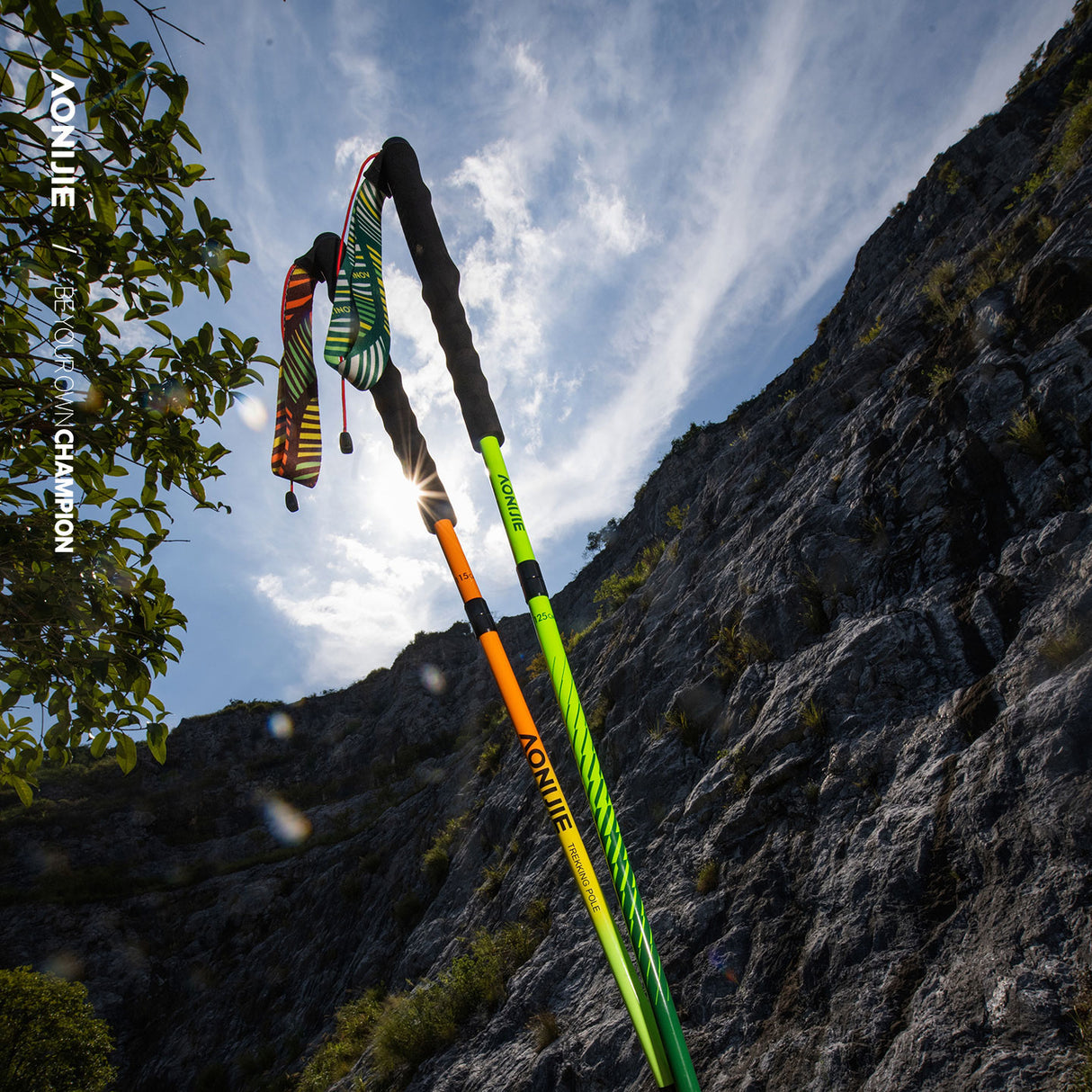 Bastón AONIJIE Ultra Carbon 105cm