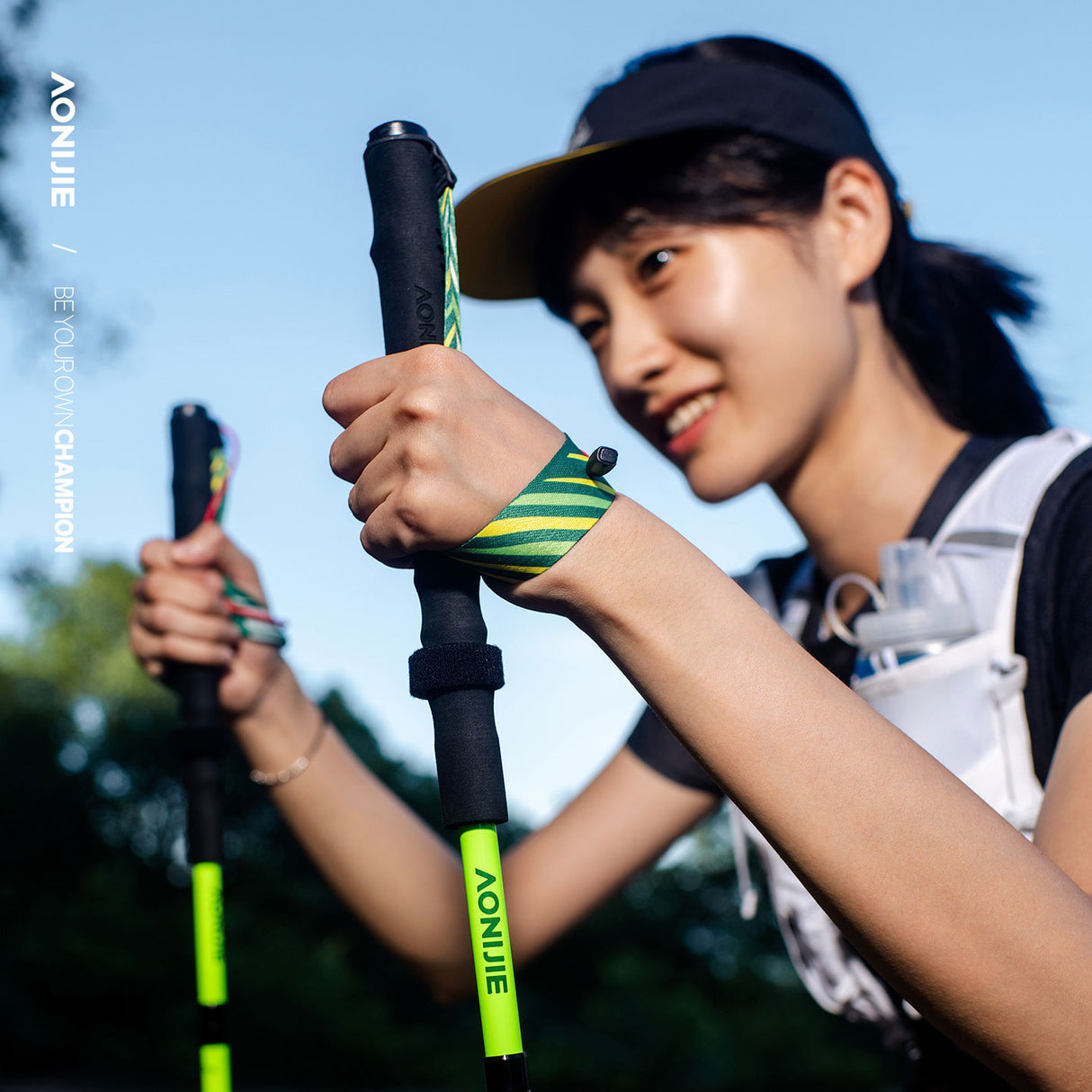 Bastón AONIJIE Ultra Carbon 105cm